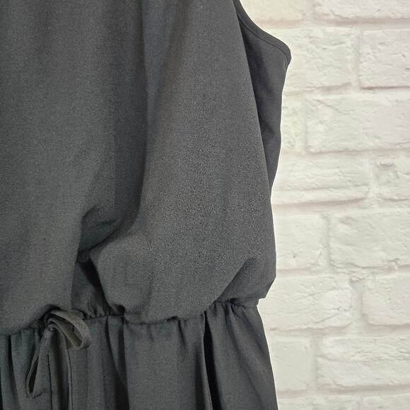 A City Triangles Womens Black Lace Sleeveless Casual Straight Jumpsuit Size XL - Picture 3 of 13